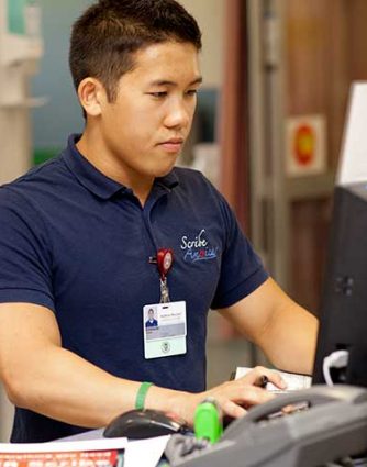 ED scribes are available for around-the-clock coverage and are trained to: